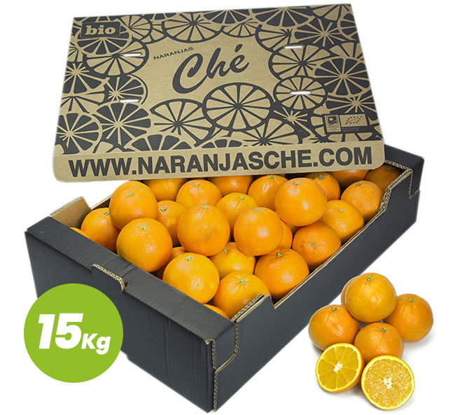 NARANJA MESA Caja 15 Kg