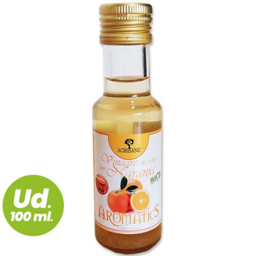 Vinagre de Sidra macerador con Naranja