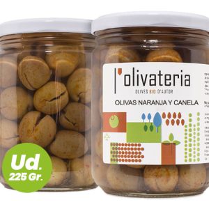 OLIVAS NARANJA Y CANELA ECOLOGICAS 225GR