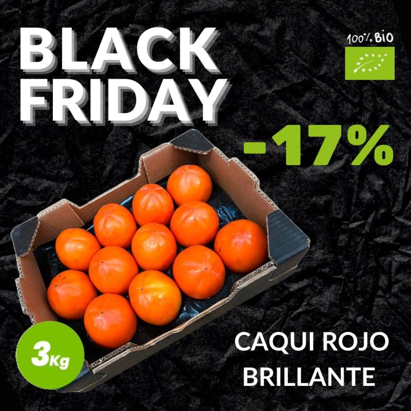 Oferta e cajas de caqui rojo oferta black friday