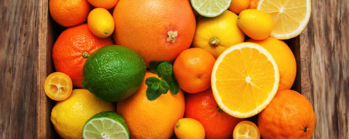 Caja de cítricos de temporada