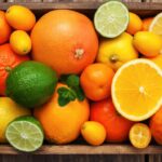 Caja de cítricos de temporada