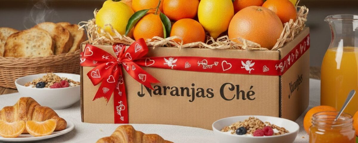 Caja de cítricos regalos San Valentín